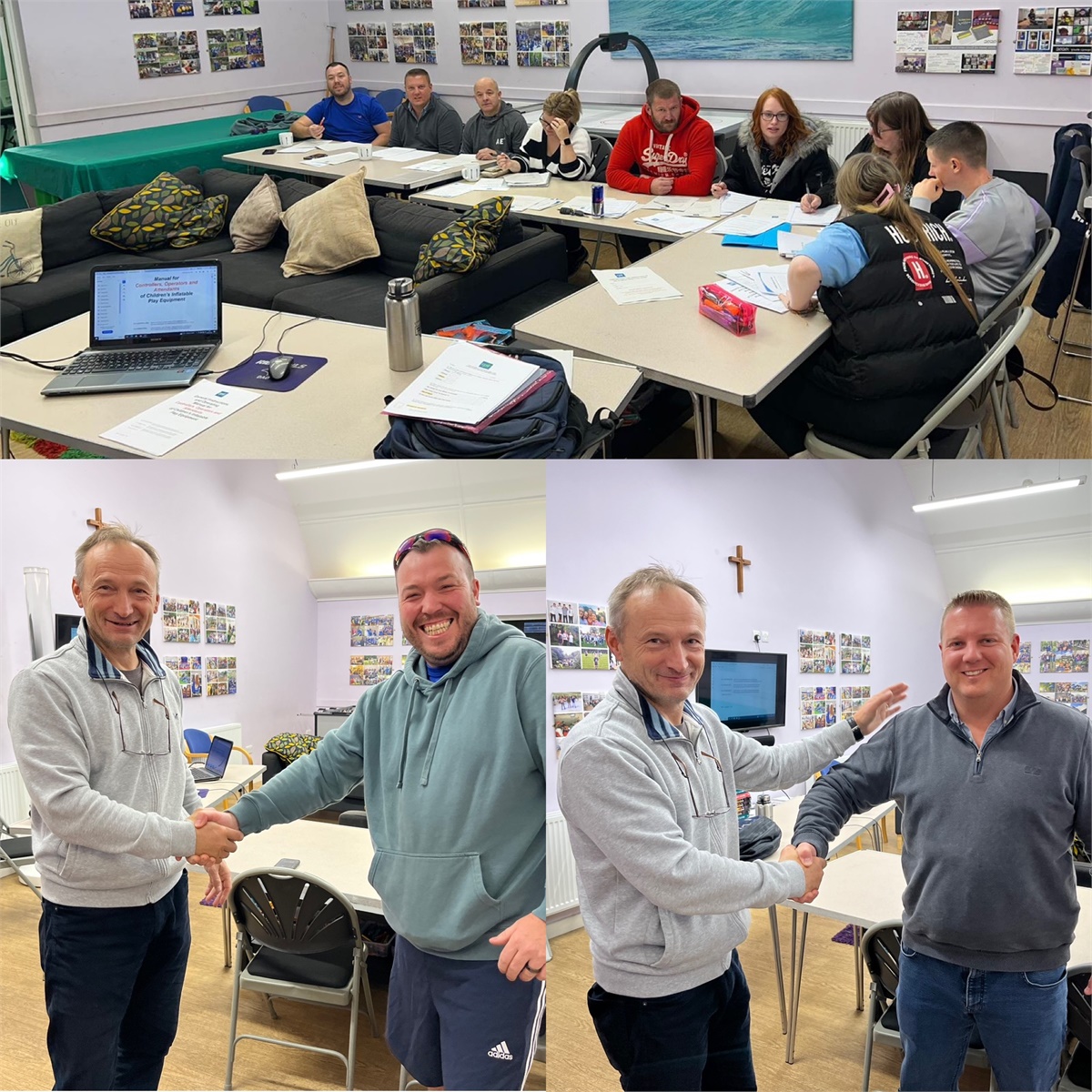 Scott & Ben complete RPII training and exam - Hire in North Devon ...